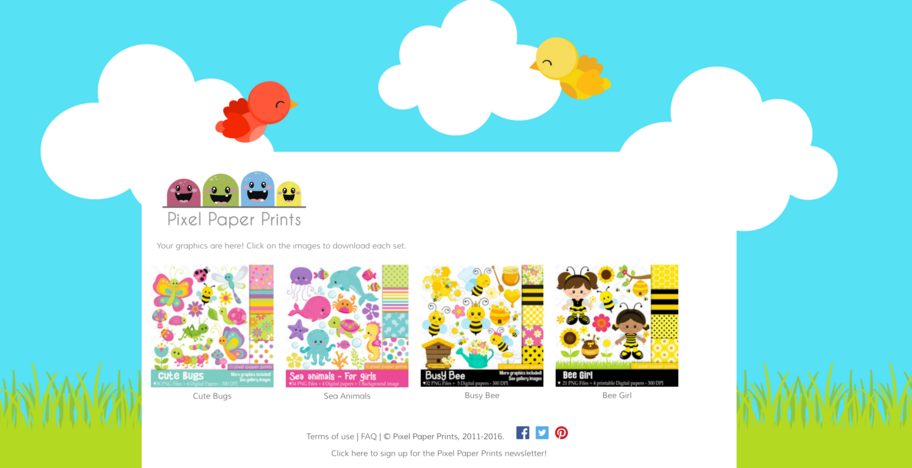 Image preview for Pixel Paper Prints Express